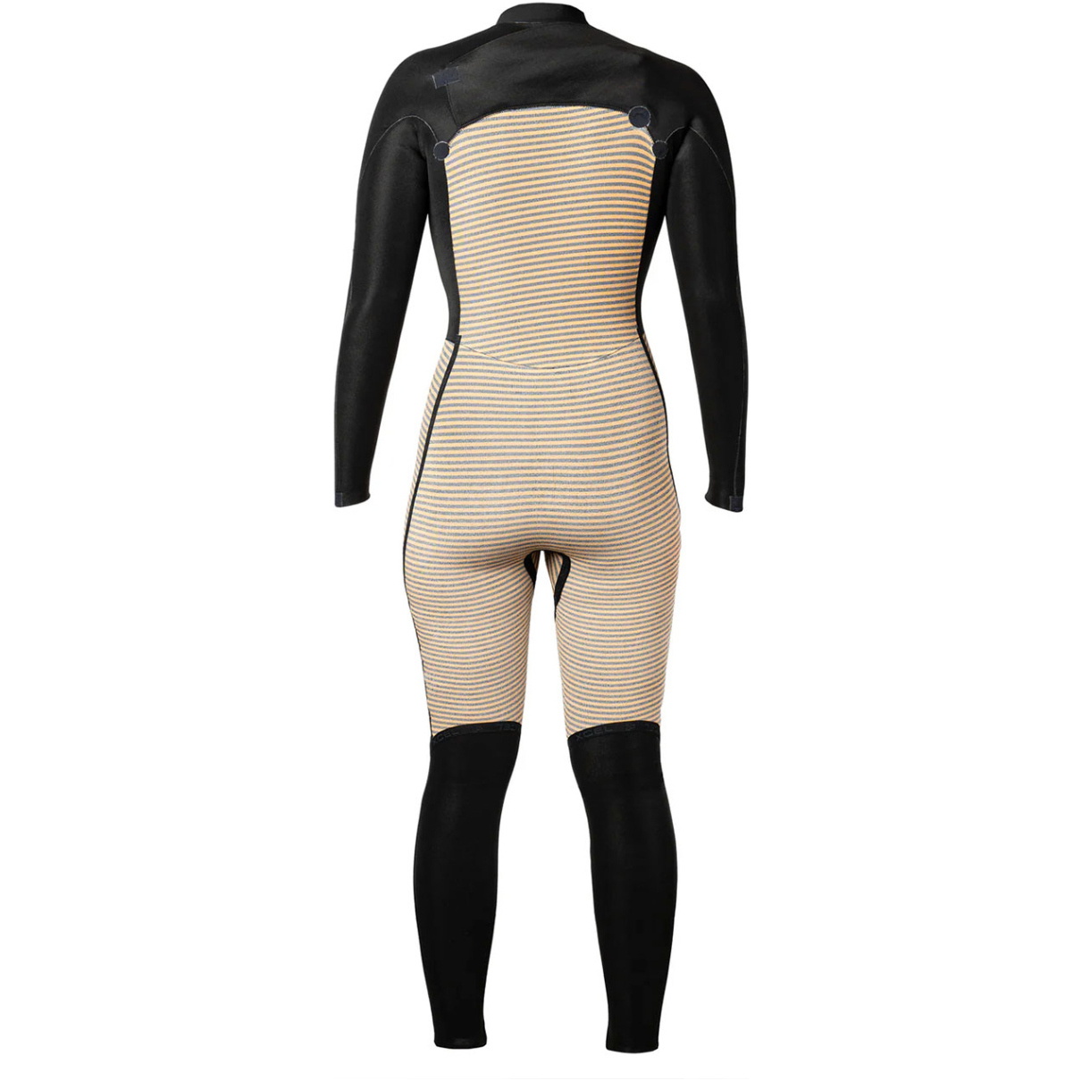 2026 Xcel Da Donna Comp 4/3mm Chest Zip Muta WN43ZXC4P - Black / Palm Print
